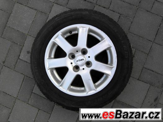 Renault Megane - 15" alu kola - 4x100 - Letní pneu – fotografie 2