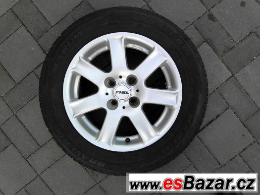 Renault Megane - 15" alu kola - 4x100 - Letní pneu – fotografie 3
