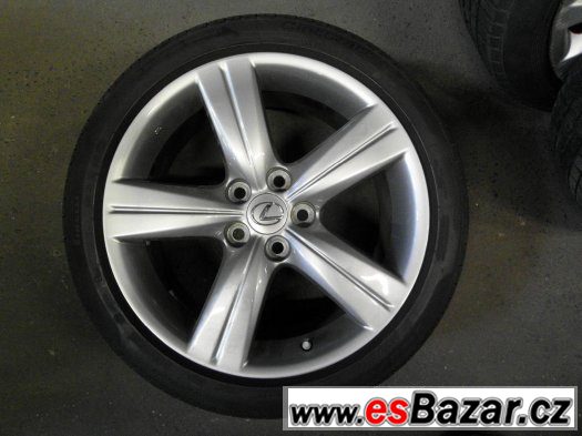 Lexus - Originální 18" alu kola - Letní - 7,5mm – fotografie 1