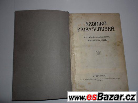 Prodam knihu "Kronika Přibyslavská". – fotografie 2