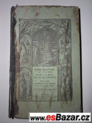 Prodam "Výklad katechizmu".  1900  rok. – fotografie 1