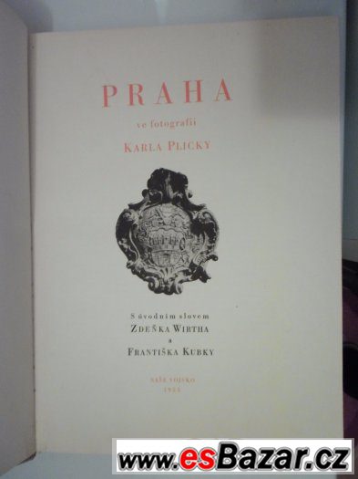 Prodam knihu "Praha ve fotografii Karla Plicky". – fotografie 2