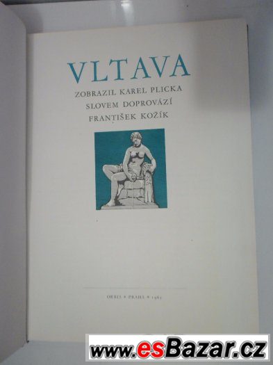 Prodam knihu "Vltava". Zobrazil K. Plicka. 1965r. – fotografie 2