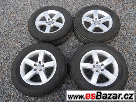 Audi Q5 - ALU kola 17" vč. pneu Dunlop SP Winter Sport 3D – fotografie 2