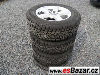 Audi Q5 - ALU kola 17" vč. pneu Dunlop SP Winter Sport 3D