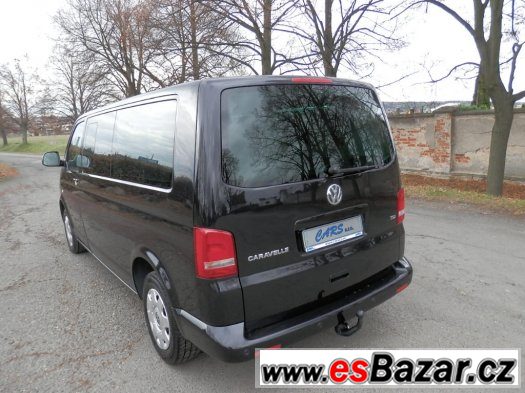 Caravelle 2.0 TDi, Long, 9-míst, Tažné, Top stav – fotografie 3