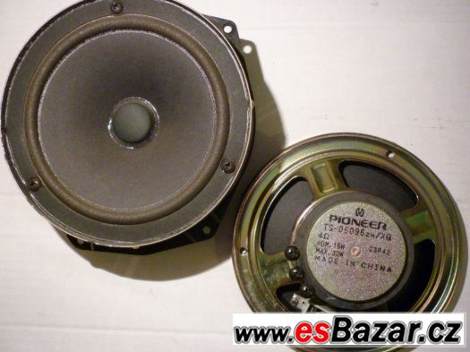 Pioneer repro do auta kulaté 16 cm, výkonné – fotografie 1
