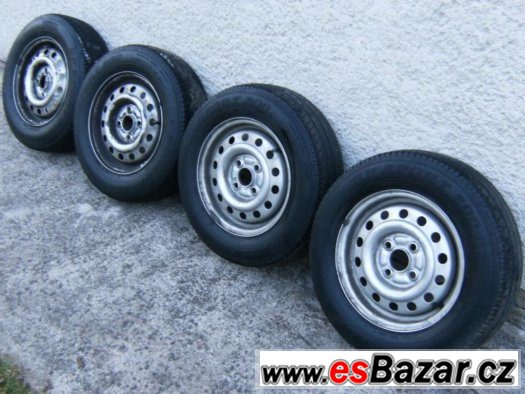 Kola na Hondu 13" rozteč 4x 100mm, pneu 175/70R13 – fotografie 1