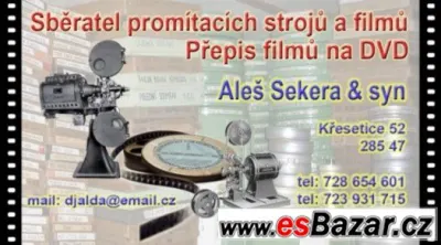 Staré promítačky a filmy