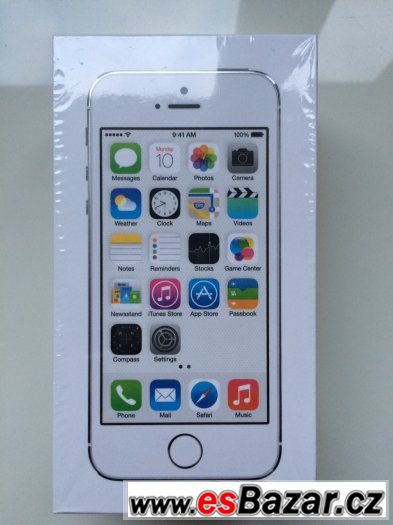 Apple iPhone 5S 16 GB silver Nový, záruka 2 roky T-Mobile – fotografie 1
