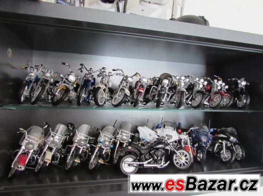 SBÍRKA MODELŮ MOTOCYKLŮ – fotografie 1