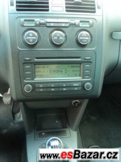Orig. autoradio Touran 2 DIN – fotografie 1