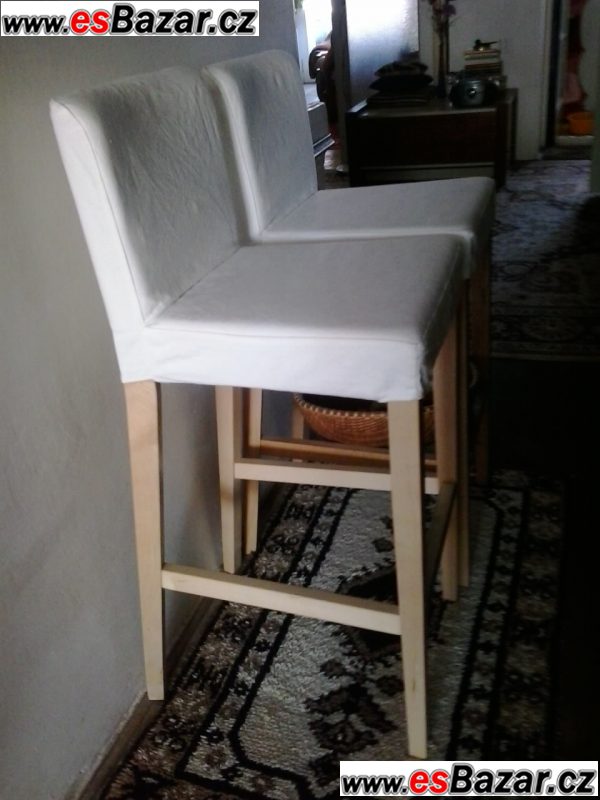 Dvě barové židle IKEA – fotografie 1