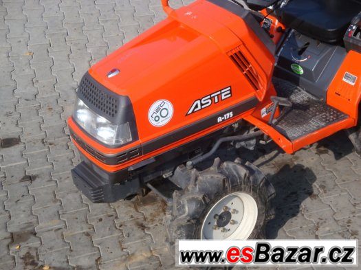 Malotraktor KUBOTA Aste 175, 17 Hp, 4x4 – fotografie 3