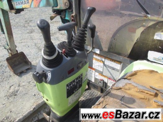 Pásový minibagr Yanmar B1U s hmotností 980 kg – fotografie 2