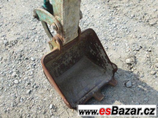Pásový minibagr Yanmar B1U s hmotností 980 kg – fotografie 3