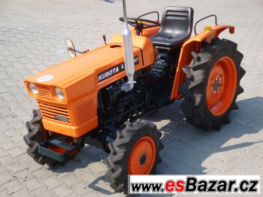 Japonský malotraktor Kubota L1500 DT, 4x4,  TOP STAV – fotografie 3