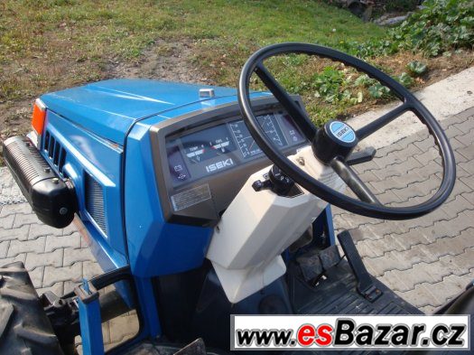Malotraktor ISEKI TU 180F, výkon 18 Hp, 4x4, tříválec – fotografie 4