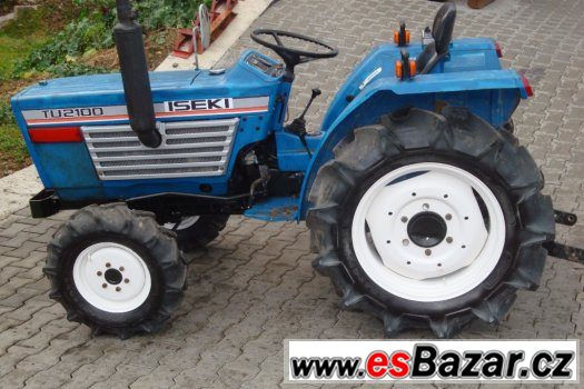 Malotraktor ISEKI TU2100 s výkonem 21 Hp, 4x4, tříválec – fotografie 2