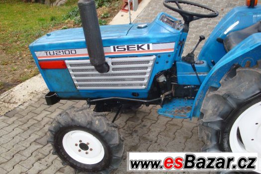 Malotraktor ISEKI TU2100 s výkonem 21 Hp, 4x4, tříválec – fotografie 3