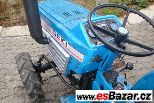 Malotraktor ISEKI TU2100 s výkonem 21 Hp, 4x4, tříválec – fotografie 5