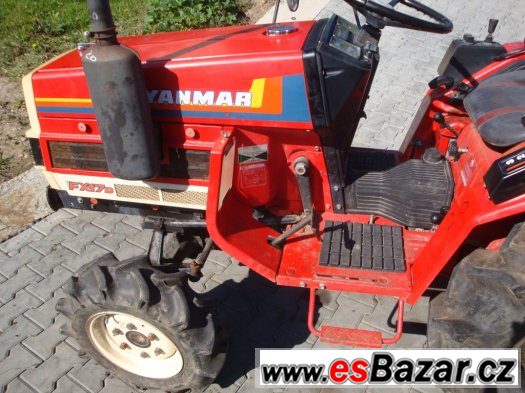 Malotraktor Yanmar XF17D, 17 Hp, 4x4, tříválec – fotografie 2