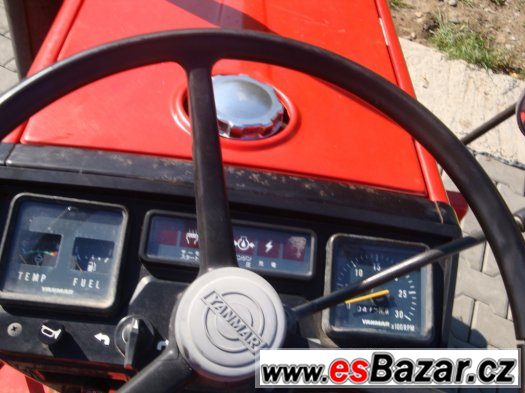 Malotraktor Yanmar XF17D, 17 Hp, 4x4, tříválec – fotografie 5