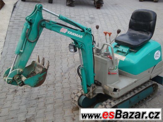 Minibagr Yanmar B05, minirypadlo s hmotností 500 kg – fotografie 1