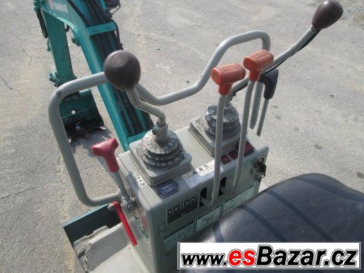 Minibagr Yanmar B05, minirypadlo s hmotností 500 kg – fotografie 4