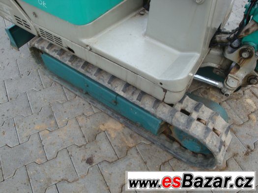 Minibagr Yanmar B05, minirypadlo s hmotností 500 kg – fotografie 5