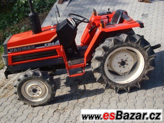 Malotraktor Yanmar F24D s výkonem 24 Hp, 4x4, tříválec – fotografie 2