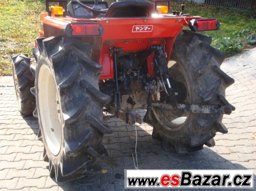 Malotraktor Yanmar F24D s výkonem 24 Hp, 4x4, tříválec – fotografie 3