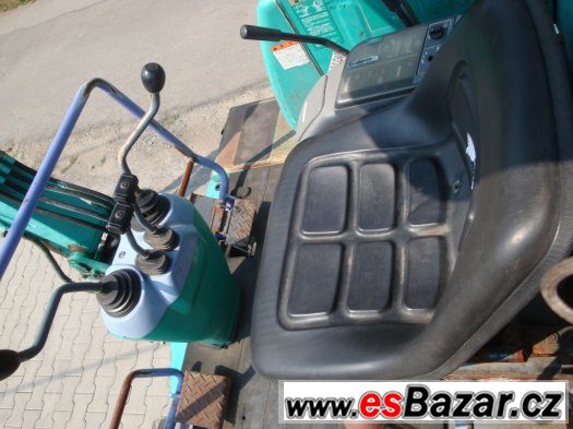 Minibagr KOMATSU PC20-7, minirýpadlo - hmotnost 2t – fotografie 3
