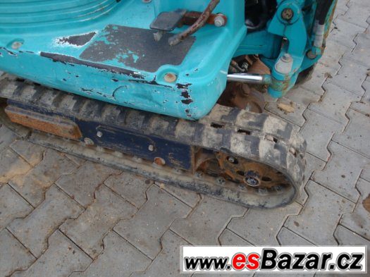 Pásové minirypadlo Kubota k005, minibagr 500kg – fotografie 4
