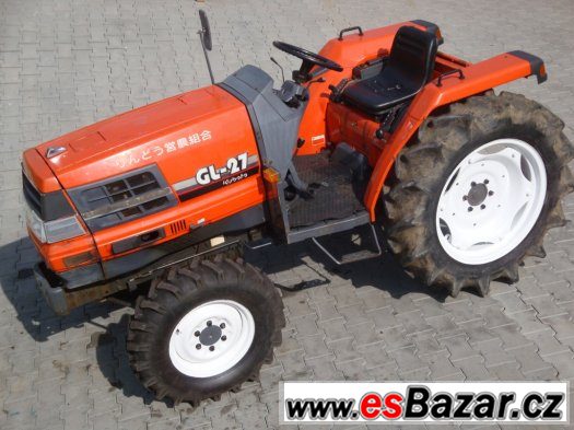Traktor KUBOTA Grandel GL27DT, Výkon 27 Hp, 4x4 – fotografie 1
