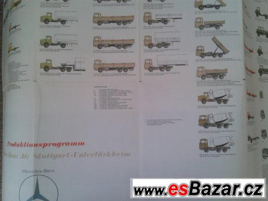 Originál prospekty firmy Mercedes-Benz zachovalé – fotografie 4