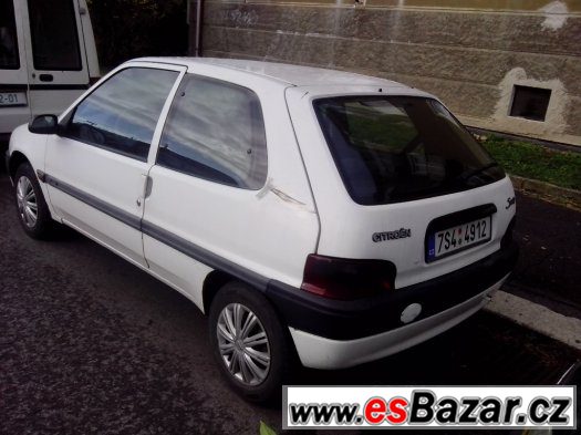 Citroen Saxo 1,5 diesel, r.v. 1996, EKO ZAPLACENO – fotografie 4