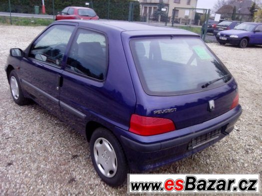 Peugeot 106 1,1i, 44kw, r.v. 1998, dovoz SRN – fotografie 4