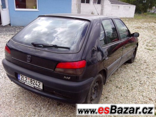 PEUGEOT 306 1,9TD, r.v. 1997, 5dv. – fotografie 3