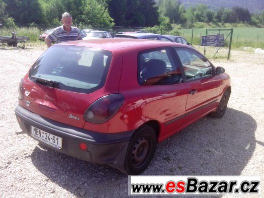 FIAT Bravo 1,4i 12V, r.v. 1997, nové v ČR – fotografie 3