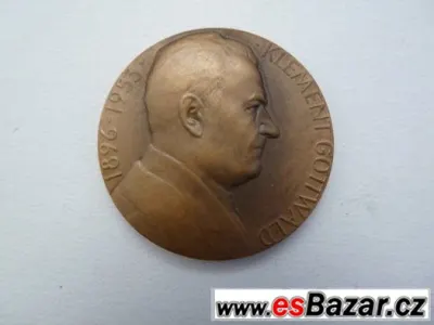 Prodám medaili K.Gottwald