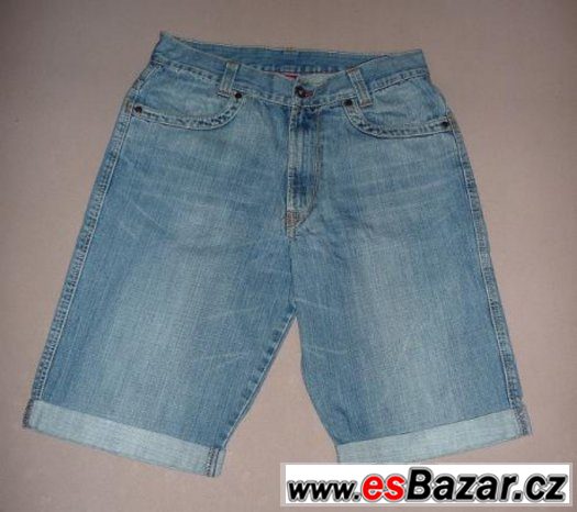Džínové pánské kraťasy zn. Celio Jeans - vel.S/M – fotografie 1