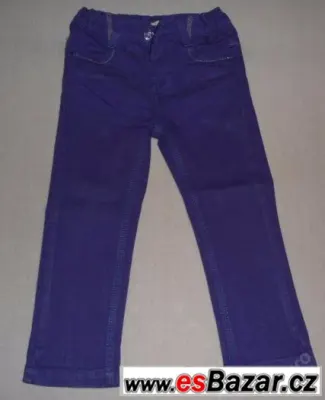 Fialové džíny - Marks&Spencer - vel.98