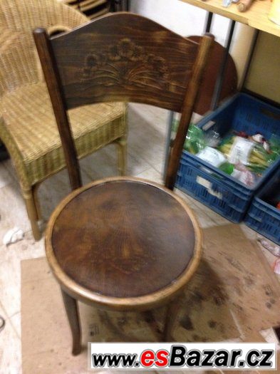 Prodám starožitné židle Thonet – fotografie 2