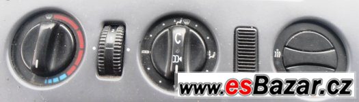 Mercedes-Benz Vito 638: ovladače topení – fotografie 2