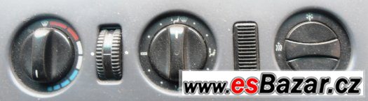 Mercedes-Benz Vito 638: ovladače topení – fotografie 4