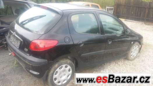PRODÁM NÁHRADNÍ DÍLY PEUGEOT 206, R. V. 2001, 1, 9 D, 51 KW – fotografie 1