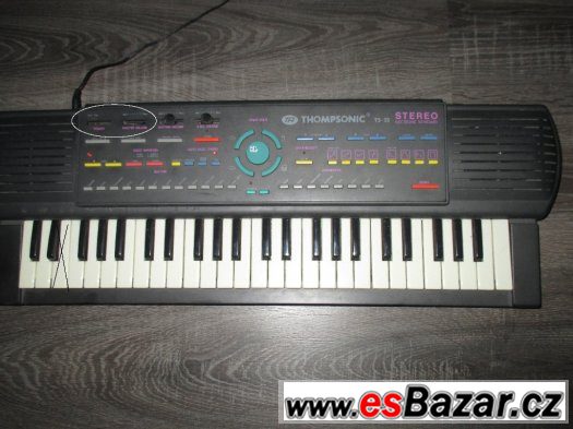 Dětské elektronické klávesy – fotografie 2