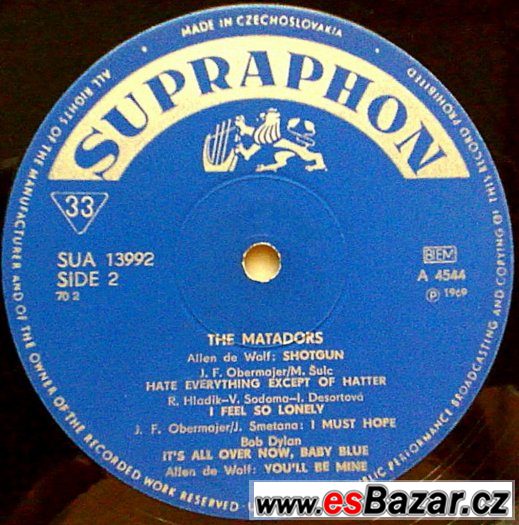 THE MATADORS-The Matadors (mono) ZADÁNO – fotografie 2