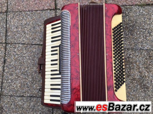 Prodám klávesovou harmoniku - akordeon Lignatone 90 basů. – fotografie 5